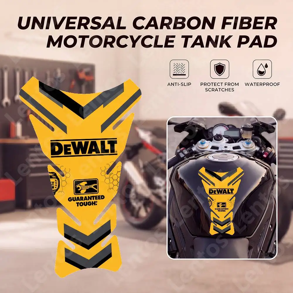 For DEWALT Motorcycle Fish Bone Fuel Tank Sticker Anti-Slip Tank Pad Decal
For DEWALT Motorcycle Fish Bone Fuel Tank Sticker Anti-Slip Tank Pad Decal