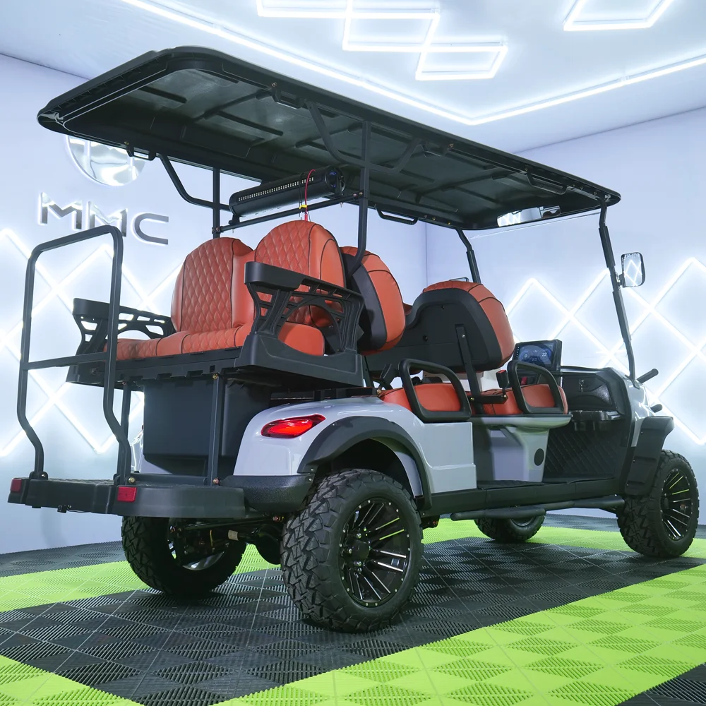 New Double Swing Arm And Independent Front Suspension 48V 60V 72V Lithium Battery Electric Golf Car 6-Seater Electric Golf Cart
New Double Swing Arm And Independent Front Suspension 48V 60V 72V Lithium Battery Electric Golf Car 6-Seater Electric Golf Cart