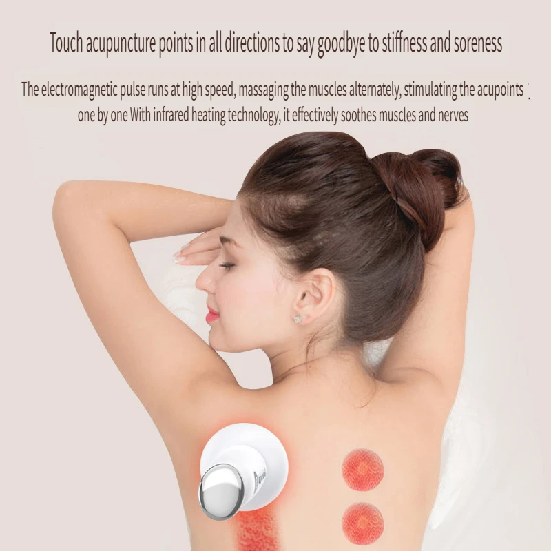 3-скоростной массажер Гуа Ша с подогревом — белая натуральная смола, для всего тела
3-скоростной массажер Гуа Ша с подогревом — белая натуральная смола, для всего тела