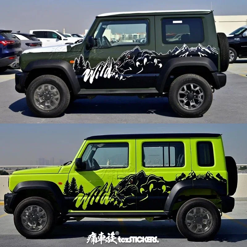 Car Body Side Vinyl Stickers FOR Suzuki Jimny Tailor customization modification sports Decals Cover Auto Tuning Accessories
Car Body Side Vinyl Stickers FOR Suzuki Jimny Tailor customization modification sports Decals Cover Auto Tuning Accessories