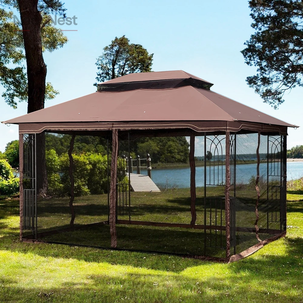 13x10 Outdoor Patio Tent ,Ventilated Double Roof And Mosquito net,Detachable Mesh Screen tent,Suitable for Lawn, Backyard
13x10 Outdoor Patio Tent ,Ventilated Double Roof And Mosquito net,Detachable Mesh Screen tent,Suitable for Lawn, Backyard