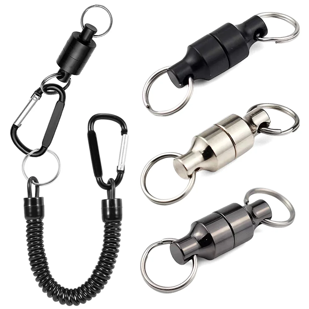 Magnetic Fishing Net Release Buckle with Key Chain Hook Clip Strong Connector Mounting Fly Fishing Gear Quickdraw Tackle Holder
Magnetic Fishing Net Release Buckle with Key Chain Hook Clip Strong Connector Mounting Fly Fishing Gear Quickdraw Tackle Holder