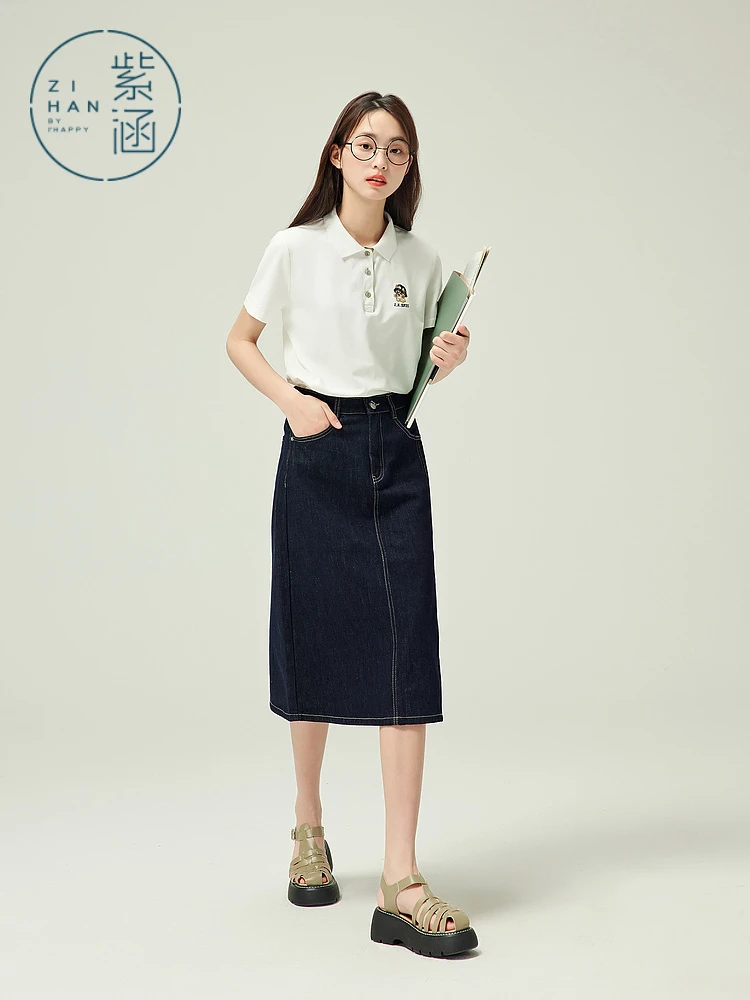 Summer New Women's Collar ort Sve Casual Top Embroidered Cartoon College Sports Faionable Versatile Base Layer
Summer New Women's Collar ort Sve Casual Top Embroidered Cartoon College Sports Faionable Versatile Base Layer