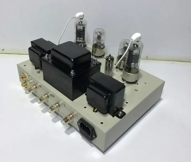 6Z4 Rectifier 6G2P Push 6p13p Vacuum Tube Single Ended Class A 6W+6W Dual Channel Home Audio Amplifier
6Z4 Rectifier 6G2P Push 6p13p Vacuum Tube Single Ended Class A 6W+6W Dual Channel Home Audio Amplifier
