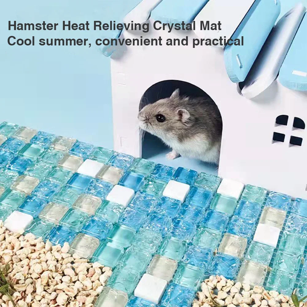 1PCS Hamster Cooling Board Summer Heat Cooling Blanket Guinea Pig Rabbit Dutch Pig Mat Pet Furniture Small Pet Accessories
1PCS Hamster Cooling Board Summer Heat Cooling Blanket Guinea Pig Rabbit Dutch Pig Mat Pet Furniture Small Pet Accessories