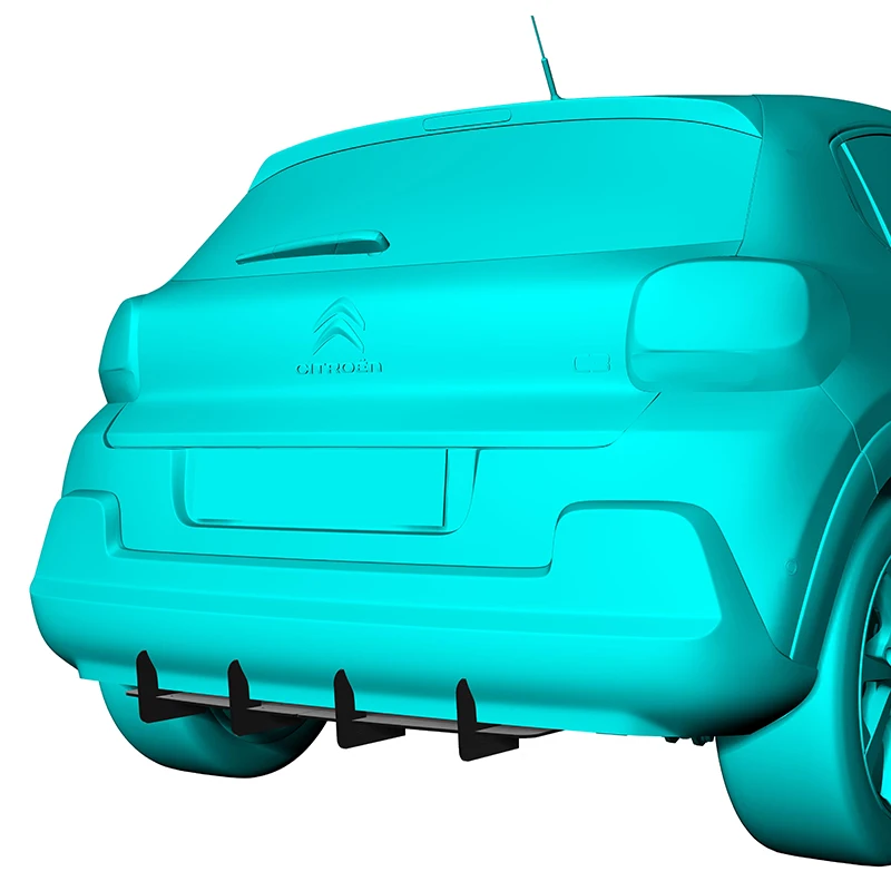 Use For Citroen C3 2016--2021 Year Rear Diffuser Bumper Lips Spoiler Splitter Body Kit Accessories
Use For Citroen C3 2016--2021 Year Rear Diffuser Bumper Lips Spoiler Splitter Body Kit Accessories