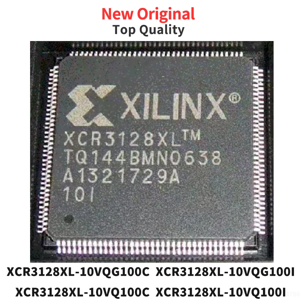 (1 Piece) XCR3128XL-10VQG100C XCR3128XL-10VQG100I XCR3128XL-10VQ100C XCR3128XL-10VQ100I QFP100 Original XCR3128XL VQG100
(1 Piece) XCR3128XL-10VQG100C XCR3128XL-10VQG100I XCR3128XL-10VQ100C XCR3128XL-10VQ100I QFP100 Original XCR3128XL VQG100