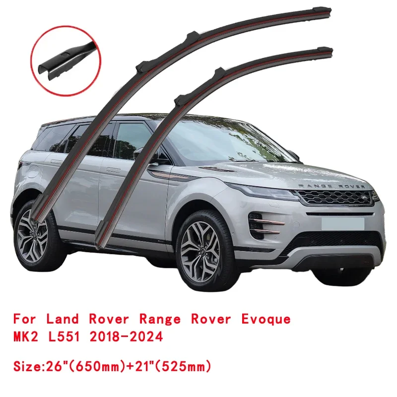 For Land Rover Range Rover Evoque MK1 MK2 L538 L551 2011-2024 Car Windshield Wiper Blade Front Windscreen Windshield Accessories
For Land Rover Range Rover Evoque MK1 MK2 L538 L551 2011-2024 Car Windshield Wiper Blade Front Windscreen Windshield Accessories
