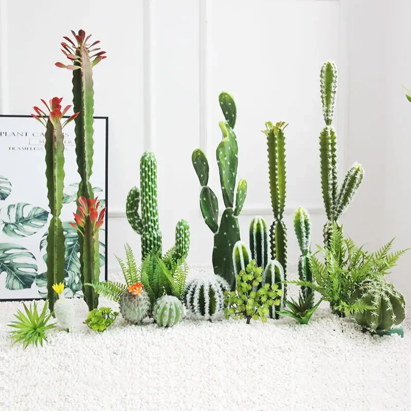 Artificial simulation cactus potted landscape rectangular desert green fairy column landscape set
Artificial simulation cactus potted landscape rectangular desert green fairy column landscape set