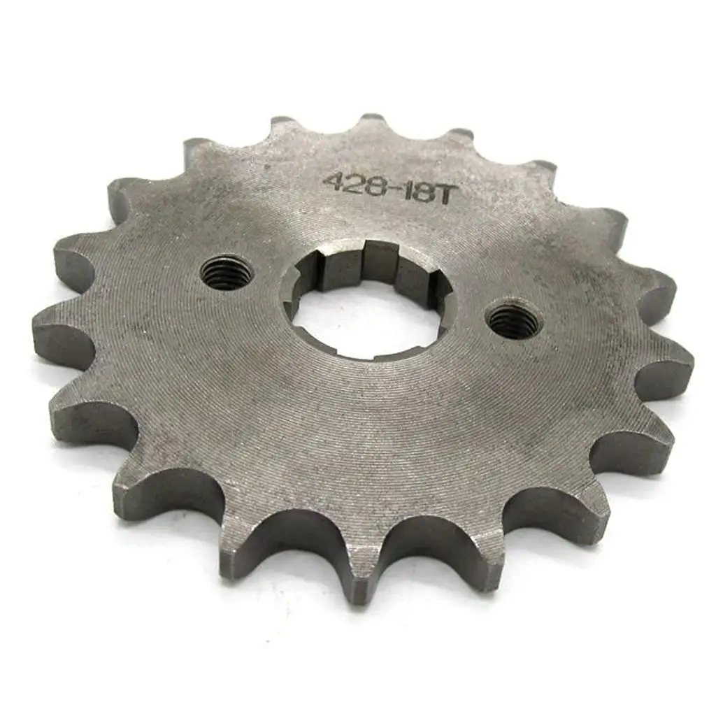 Durable 18T Front Chain Sprocket Cog Steel Gear for Pit Bike 110cc 125cc Dirt Bike Chain Accessories
Durable 18T Front Chain Sprocket Cog Steel Gear for Pit Bike 110cc 125cc Dirt Bike Chain Accessories
