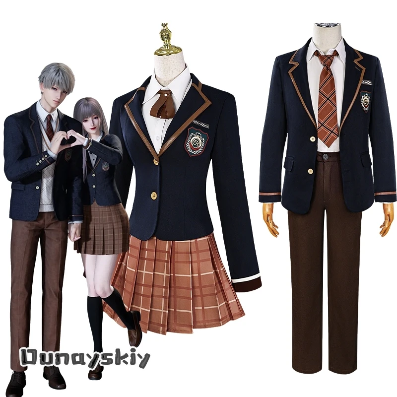 Game Love And Deepspace Cosplay School Uniform Costume Japanese-Style High School Uniform Unisex Outfit Anime Show Prop Suits
Game Love And Deepspace Cosplay School Uniform Costume Japanese-Style High School Uniform Unisex Outfit Anime Show Prop Suits