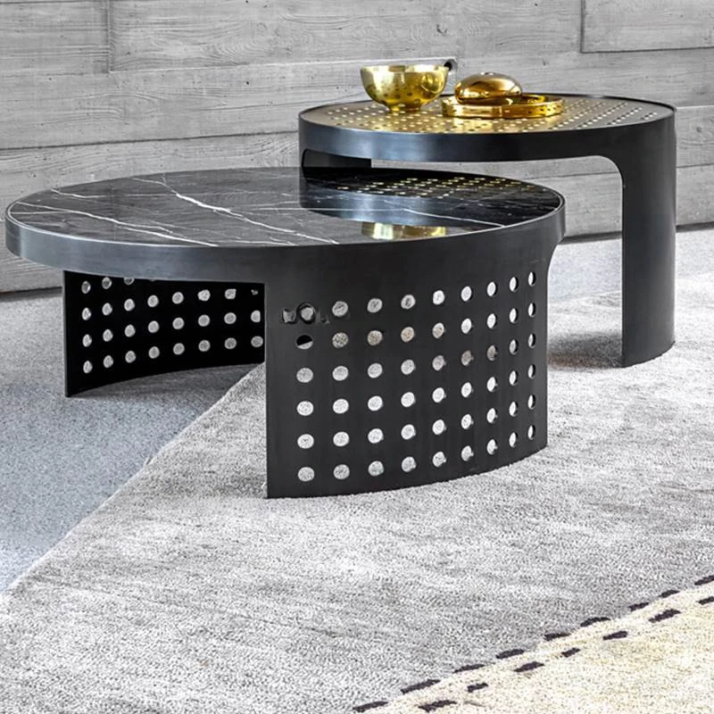 Coffee Table Simple Modern Creative round Household Living Room Sample Room Light Luxury Metal Combined Tea Table
Coffee Table Simple Modern Creative round Household Living Room Sample Room Light Luxury Metal Combined Tea Table
