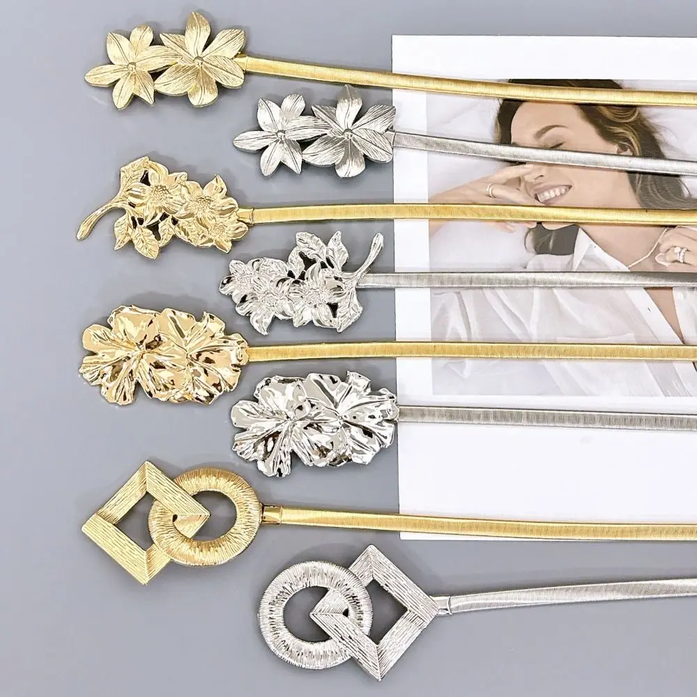 Модный металлический пояс для костюма, регулируемый элегантный пояс с цветочным принтом, платье в стиле ретро, джинсы, аксессуары, брюки для костюма
Модный металлический пояс для костюма, регулируемый элегантный пояс с цветочным принтом, платье в стиле ретро, джинсы, аксессуары, брюки для костюма