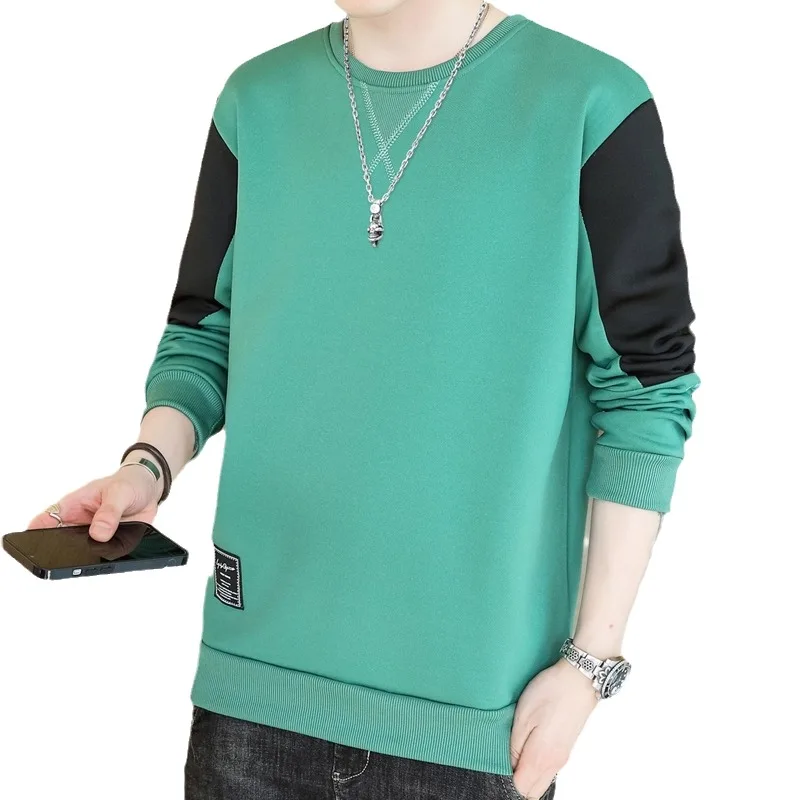 Autumn and Winter Round Neck Contrasting Color Casual Sweatshirt Men's Long-sleeved Loose Fashionable Casual Top
Autumn and Winter Round Neck Contrasting Color Casual Sweatshirt Men's Long-sleeved Loose Fashionable Casual Top