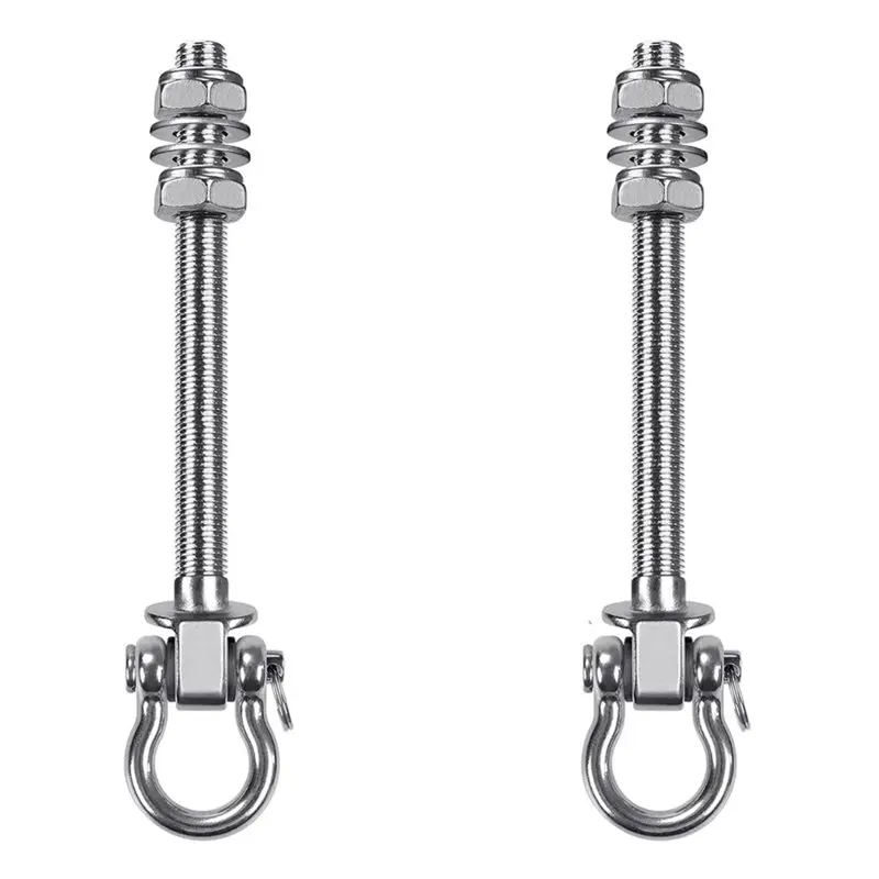 ABLG Heavy-Duty For Suspending Swing Hanger With Bearings, Suitable For Wooden And Metal Materials. Ideal For Hammocks, Swings
ABLG Heavy-Duty For Suspending Swing Hanger With Bearings, Suitable For Wooden And Metal Materials. Ideal For Hammocks, Swings
