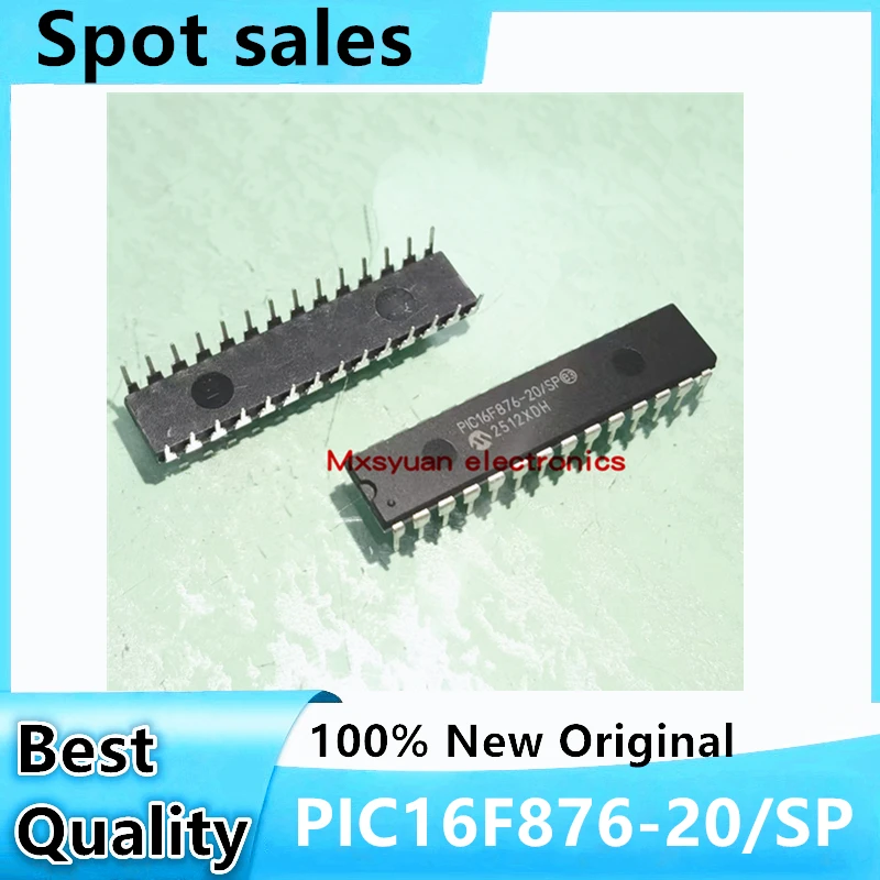 5PCS PIC16F876-20/SP PIC16F876 DIP28 100% original authentic
5PCS PIC16F876-20/SP PIC16F876 DIP28 100% original authentic