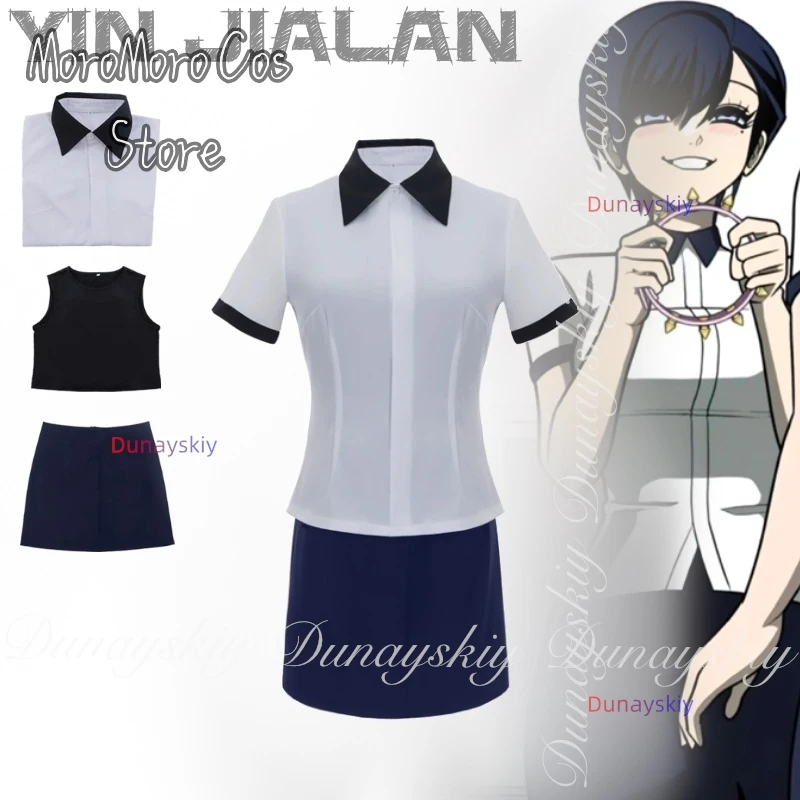 Игрушка Карикатура Аниме Инь Цзялан 코스프레 с белым синим профессиональным нарядом с темно-синим париком 코스프레 Костюм полный комплект
Игрушка Карикатура Аниме Инь Цзялан 코스프레 с белым синим профессиональным нарядом с темно-синим париком 코스프레 Костюм полный комплект