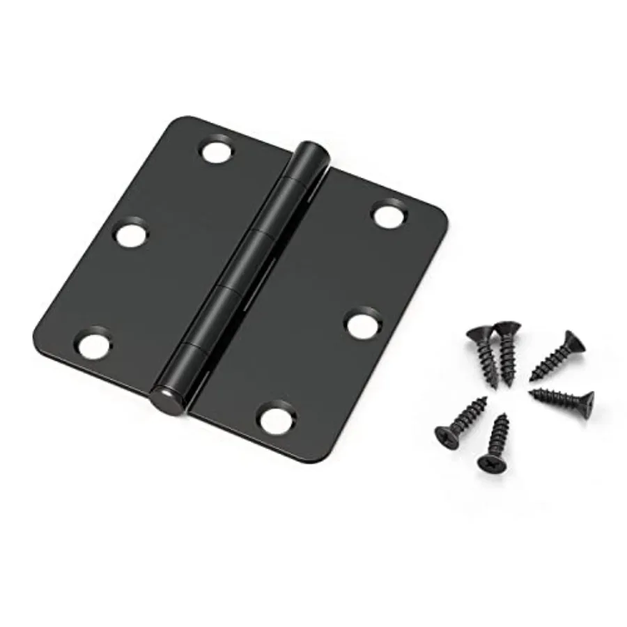 Matte Door Hinges No Squeak, 3.5" X 3.5" Interior Door Hinges with 1/4" Radius in
Matte Door Hinges No Squeak, 3.5" X 3.5" Interior Door Hinges with 1/4" Radius in