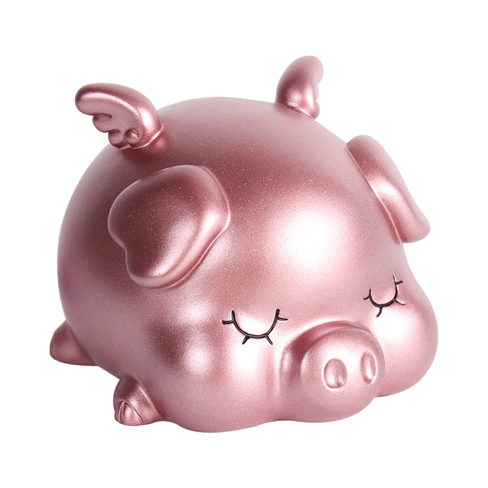 Cute Pig Shaped Savings Bank Creative Coin Jar for Kids Bedroom Money Pot Saving Fits Standard Coins Encourages Child to Save
Cute Pig Shaped Savings Bank Creative Coin Jar for Kids Bedroom Money Pot Saving Fits Standard Coins Encourages Child to Save