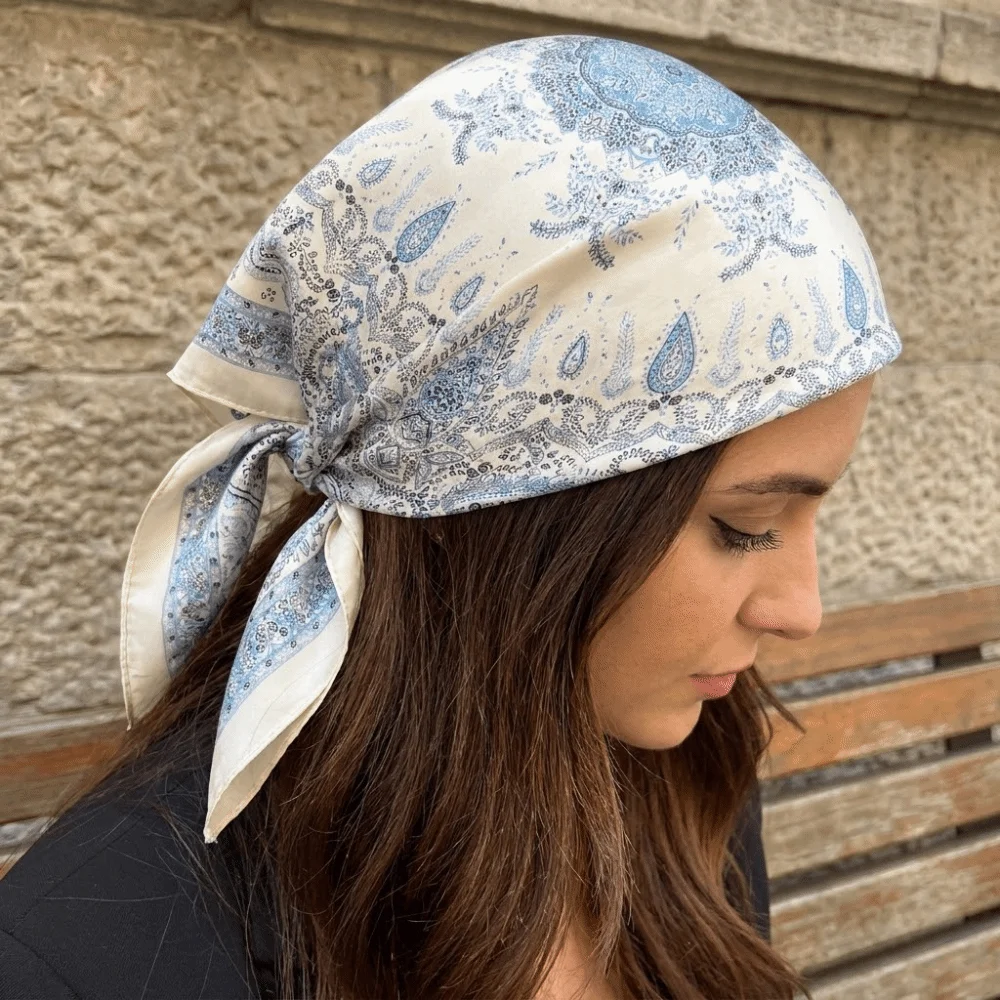 Elegant Geometric Shape Print Scarf Spicy Girls Korean Style Silk Scarf Headband Hip Hop Punk Bandana Outdoor
Elegant Geometric Shape Print Scarf Spicy Girls Korean Style Silk Scarf Headband Hip Hop Punk Bandana Outdoor