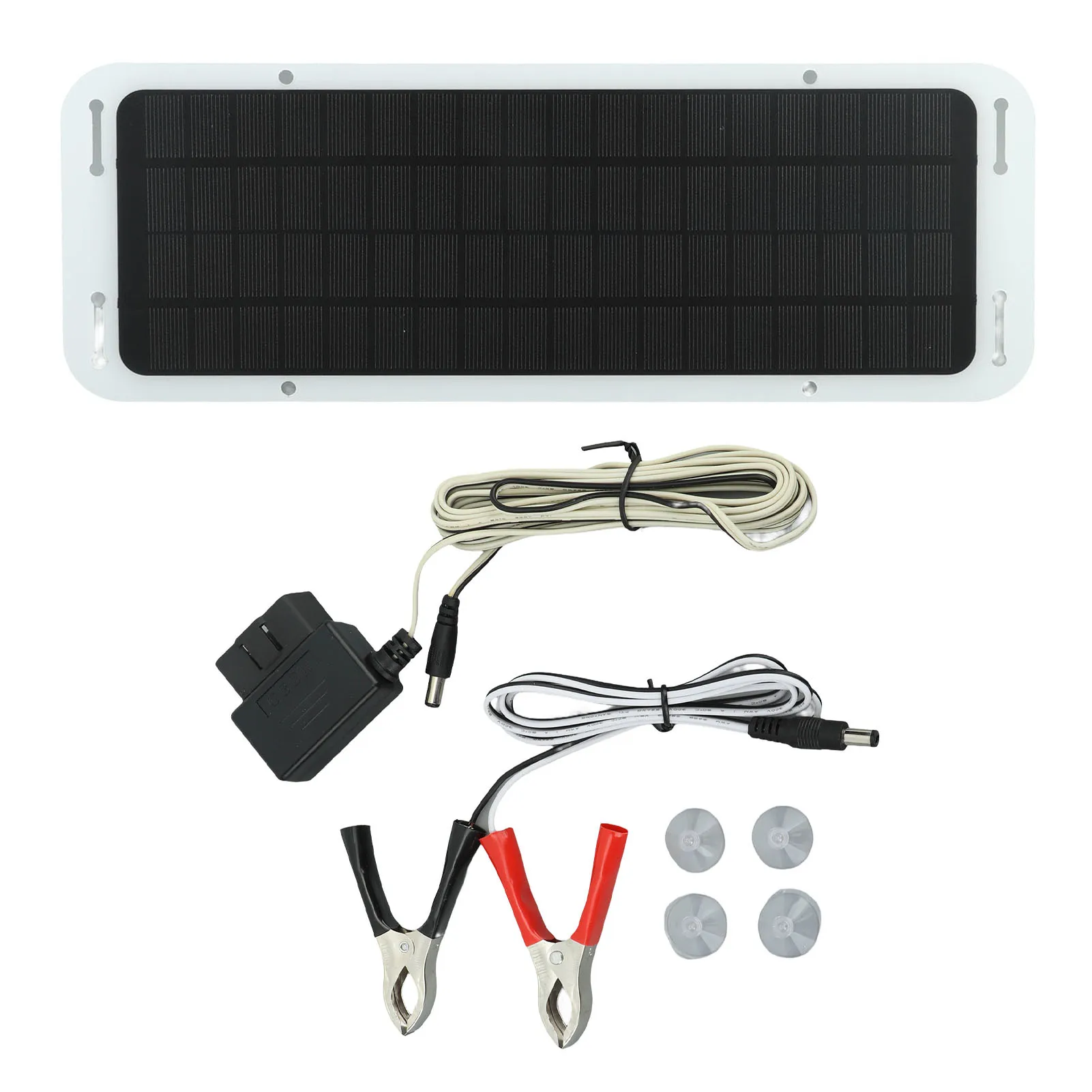 12V 5W Solar Panel Kit Professional Efficient Monocrystalline Silicon Portable Solar Panel for Car Motorcycle Boat Solar Panel 
12V 5W Solar Panel Kit Professional Efficient Monocrystalline Silicon Portable Solar Panel for Car Motorcycle Boat Solar Panel