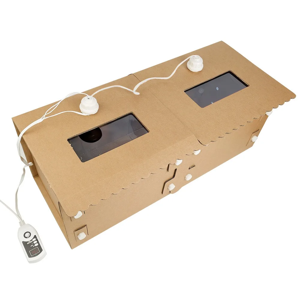Pet brooding incubator, rutin chicken feeding box, household cage, large temperature-controlled paper chick brooding incubator
Pet brooding incubator, rutin chicken feeding box, household cage, large temperature-controlled paper chick brooding incubator