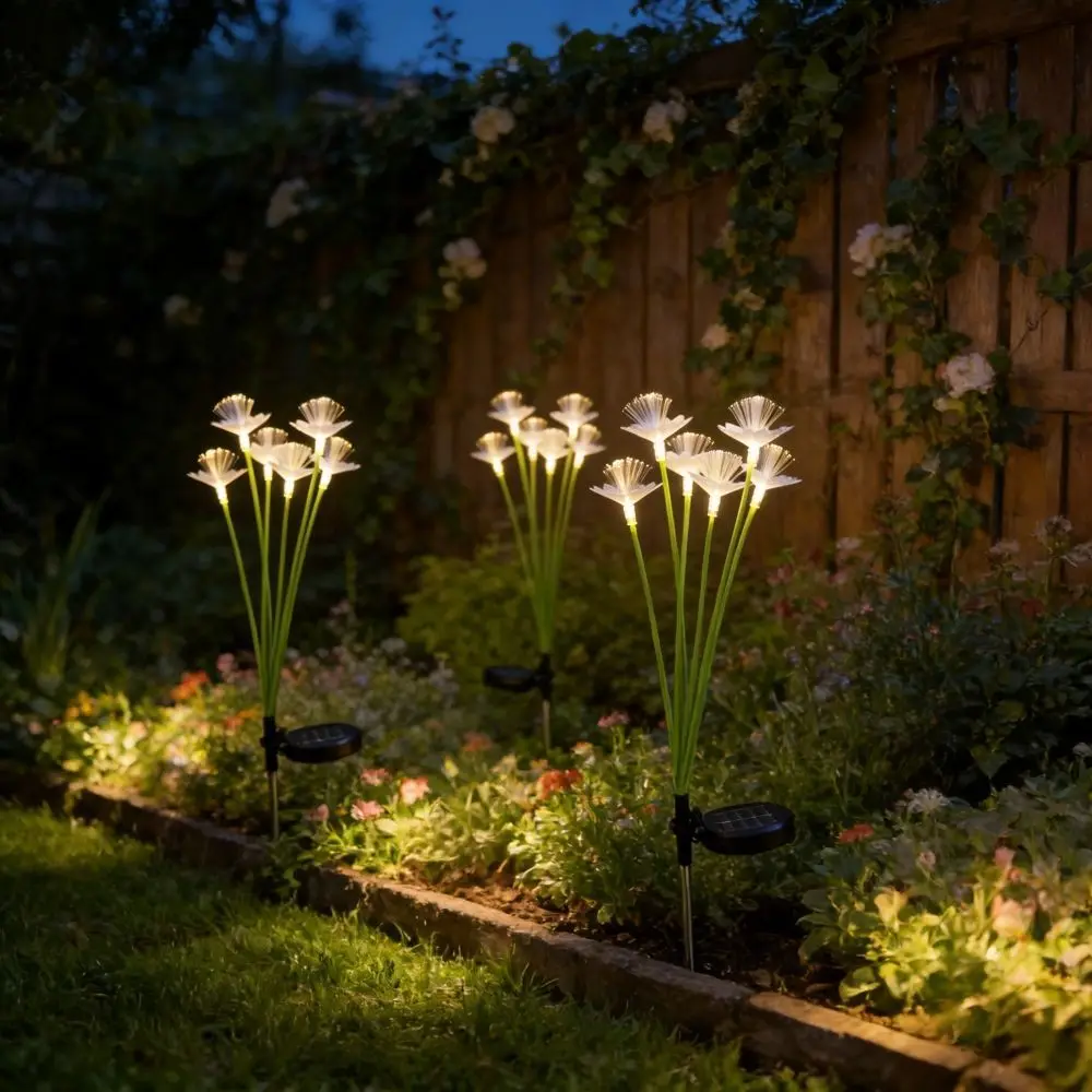 Outdoor Solar Cherry Blossom Stake Lights, Weatherproof Fiber Optic Flower Lamp, Solar Powered Landscape Decor Lights for Yard P
Outdoor Solar Cherry Blossom Stake Lights, Weatherproof Fiber Optic Flower Lamp, Solar Powered Landscape Decor Lights for Yard P