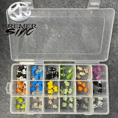 หลอดโคมไฟแดชบอร์ด12V 0.4W 72ชิ้นสำหรับ Audi Mercedes Benz BMW Opel Volvo