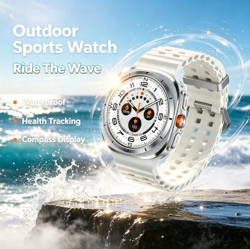 2026 New W7 Smartwatch, Waterproof Fitness Watch, Sleep Heart Rate Blood Pressure Monitor for Sports Workout
2026 New W7 Smartwatch, Waterproof Fitness Watch, Sleep Heart Rate Blood Pressure Monitor for Sports Workout
