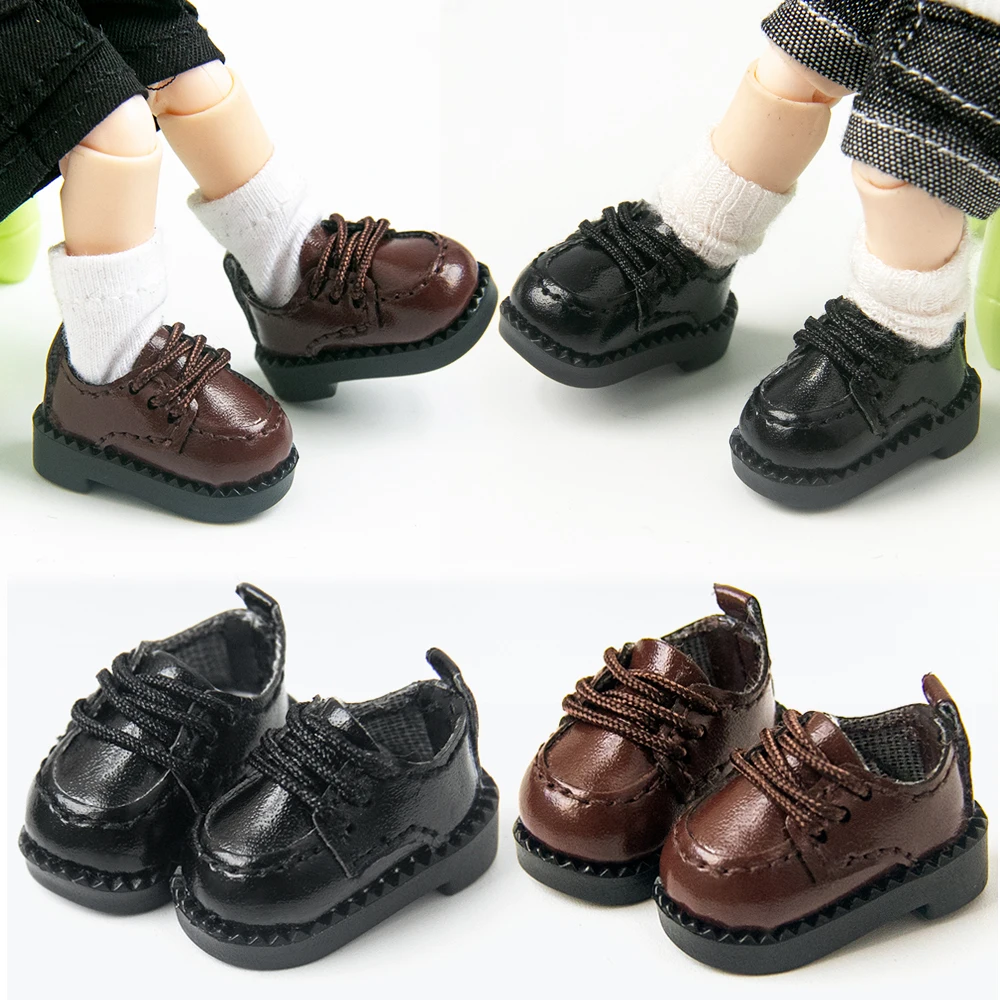 ob11 doll shoes black student lace-up casual shoes brown outdoor shoes for P9 GSC YMY Holala Obitsu 11 1/12 BJD doll accessories
ob11 doll shoes black student lace-up casual shoes brown outdoor shoes for P9 GSC YMY Holala Obitsu 11 1/12 BJD doll accessories