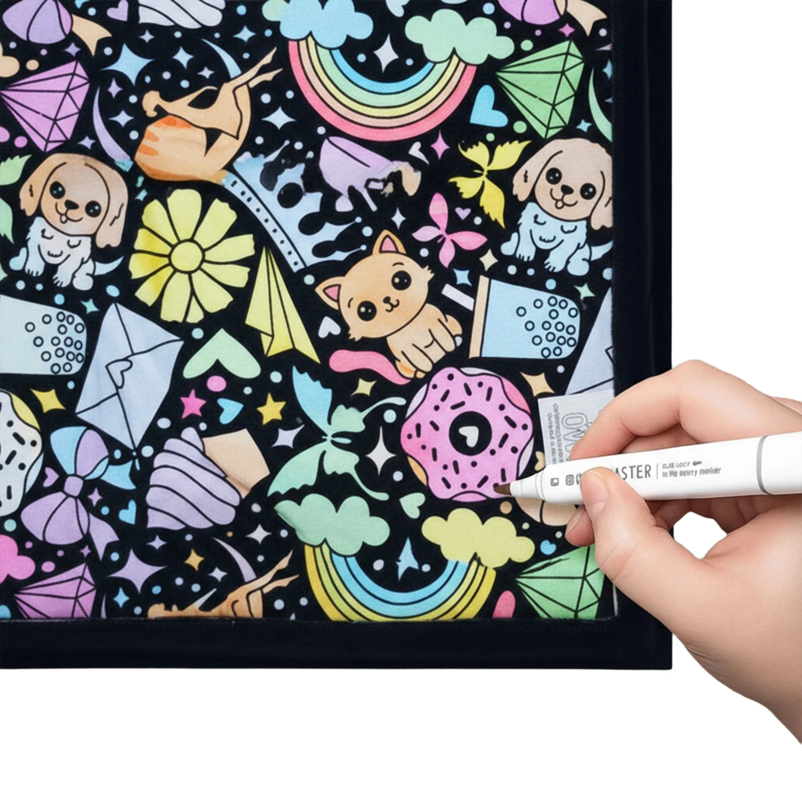 Fuzzy Velvet Creative Art Project with Markers Painting Blanket DIY Drawing Blanket for Holiday Arts Crafts Activity Party
Fuzzy Velvet Creative Art Project with Markers Painting Blanket DIY Drawing Blanket for Holiday Arts Crafts Activity Party