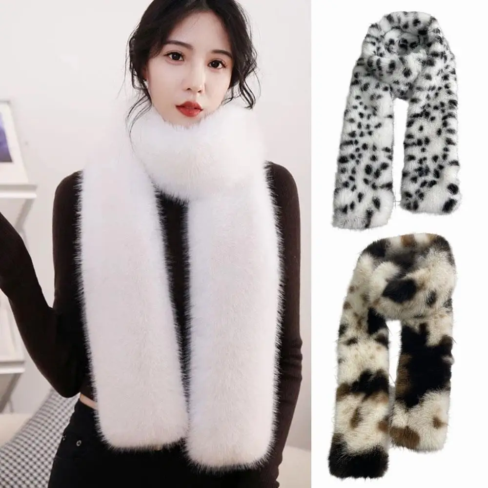 Женский шарф, зимний шарф из искусственного меха, длинный утеплитель для шеи, меховая шаль, мягкий толстый шарф из искусственного лисьего меха, черно-белые плюшевые шарфы в горошек
Женский шарф, зимний шарф из искусственного меха, длинный утеплитель для шеи, меховая шаль, мягкий толстый шарф из искусственного лисьего меха, черно-белые плюшевые шарфы в горошек