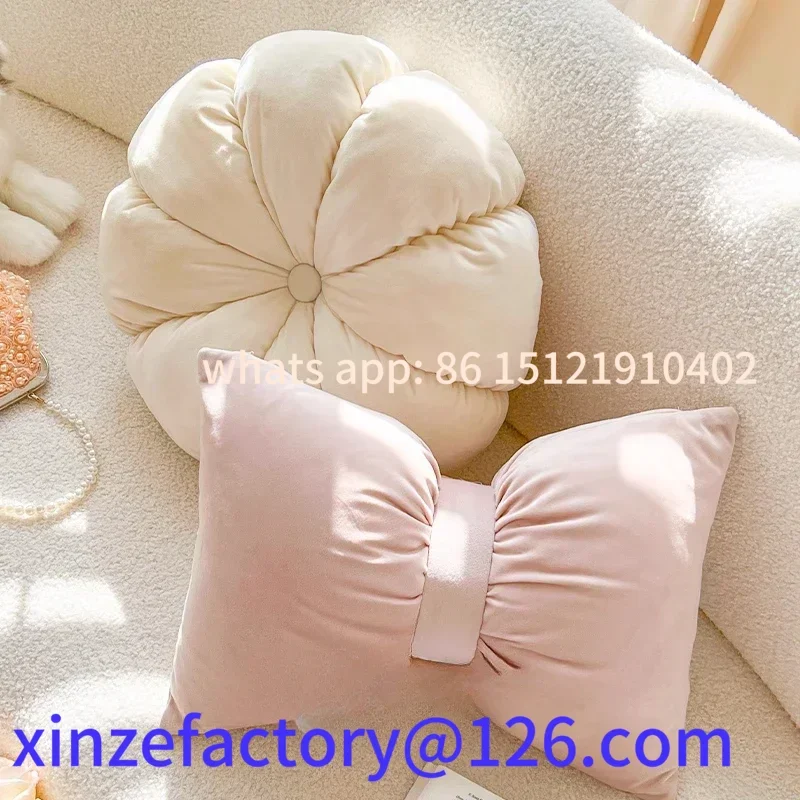 Customizable Pink bow throw pillow cushion bedroom soft waist pillow cushion cover
Customizable Pink bow throw pillow cushion bedroom soft waist pillow cushion cover
