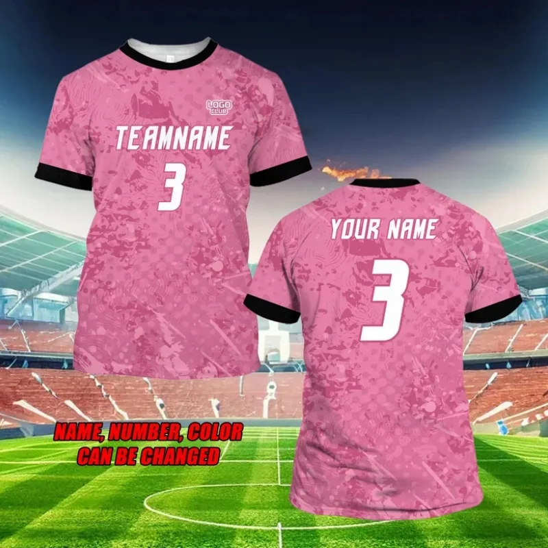 Custom Name LOGO Football Men T-shirt 3D Print Graffiti Streetwear Casual O Neck T Shirts Gym Fitness Summer Running Tee Top
Custom Name LOGO Football Men T-shirt 3D Print Graffiti Streetwear Casual O Neck T Shirts Gym Fitness Summer Running Tee Top