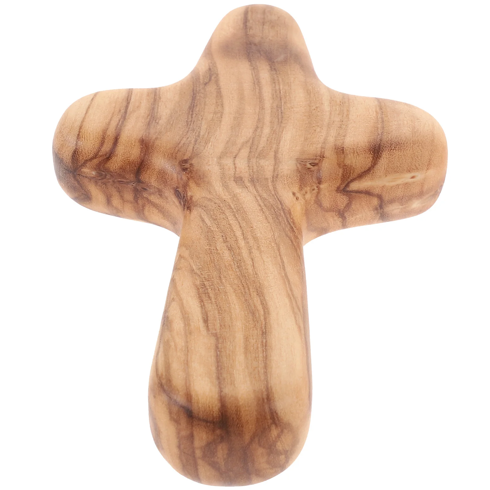Handheld Olive Wood Small Cross Christian Prayer Wooden Cross Decoration Baptism Easter First Communion Gift Christian Decor
Handheld Olive Wood Small Cross Christian Prayer Wooden Cross Decoration Baptism Easter First Communion Gift Christian Decor