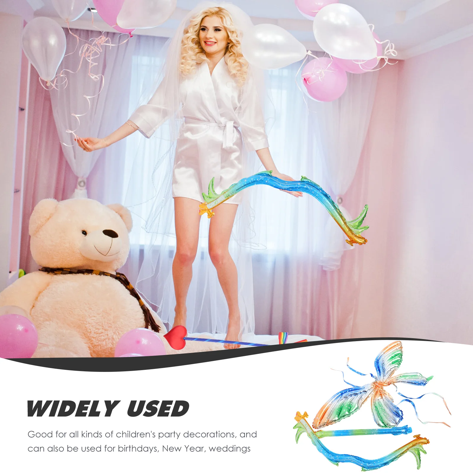 Winged Bow Arrow Balloon Foil Butterfly Balloons Girl Aluminum Film Child Decoration
Winged Bow Arrow Balloon Foil Butterfly Balloons Girl Aluminum Film Child Decoration