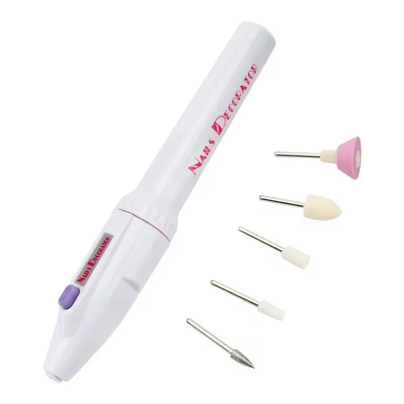 Mini Manicure Electric Grinder Portable Nail Pen Delivery 5 Grinding Head Simple Nail Grinder Set
Mini Manicure Electric Grinder Portable Nail Pen Delivery 5 Grinding Head Simple Nail Grinder Set