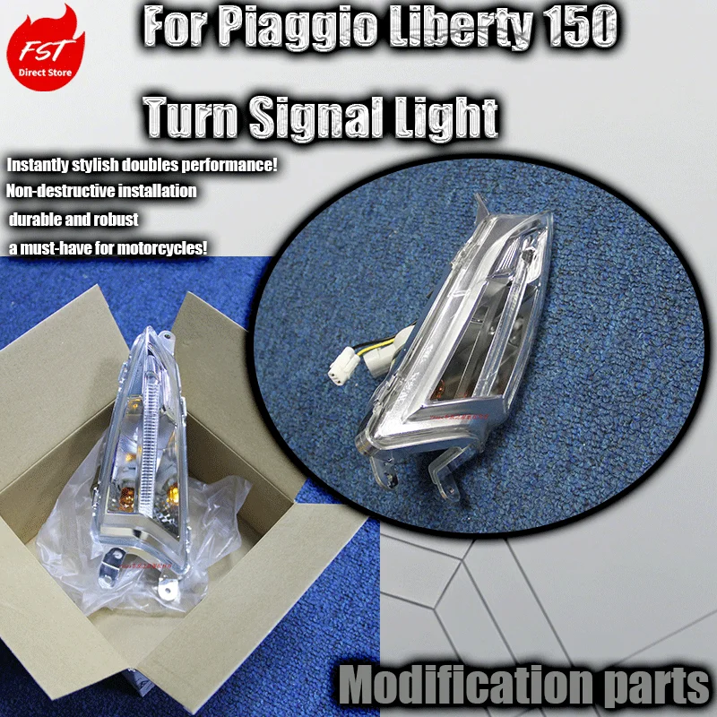 For Front Left & Right Turn Signal Lights for Piaggio Liberty 150, Genuine Imported Parts from Vietnam
For Front Left & Right Turn Signal Lights for Piaggio Liberty 150, Genuine Imported Parts from Vietnam