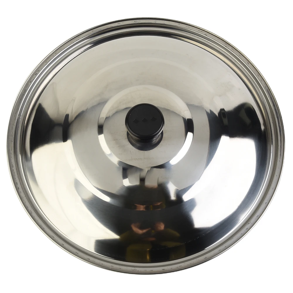 Wok Pan Pot Lids Stainless Steel Lid Replacement Round Silver For Saucepan Frying Pan Kitchen Cooking Acceessories
Wok Pan Pot Lids Stainless Steel Lid Replacement Round Silver For Saucepan Frying Pan Kitchen Cooking Acceessories