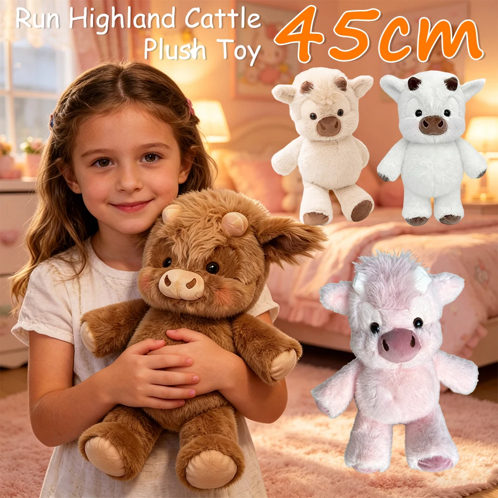 Cute Highland Calf Doll Running Little Cow 45cm Stuffed Animal Plush Toy Companion Toy Holiday Gift Decorative Ornament
Cute Highland Calf Doll Running Little Cow 45cm Stuffed Animal Plush Toy Companion Toy Holiday Gift Decorative Ornament