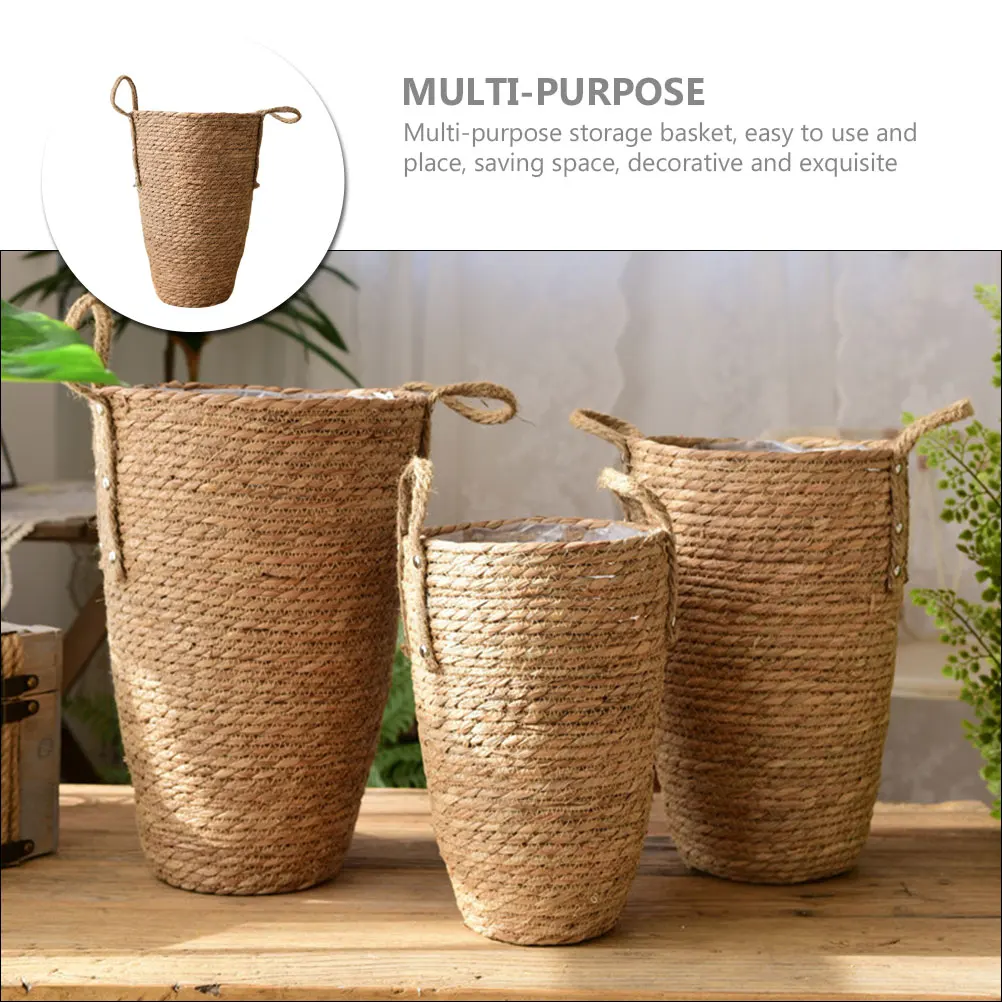 Rattan Flower Basket Large Space Beautiful Weaving Lines Decorative Indoor Planter Plant Basket Woven Flowerpot Modern Simple
Rattan Flower Basket Large Space Beautiful Weaving Lines Decorative Indoor Planter Plant Basket Woven Flowerpot Modern Simple