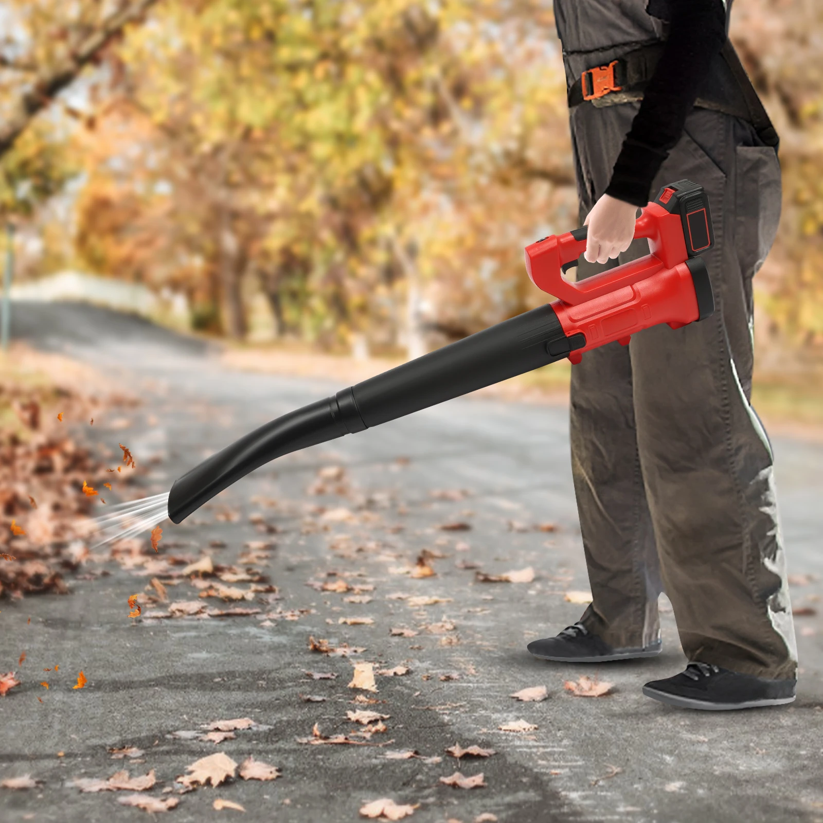 Cordless Leaf Blower Electric Air Blower 6-Speed Leaf Snow Dust Blowing Cleaning Power Tools
Cordless Leaf Blower Electric Air Blower 6-Speed Leaf Snow Dust Blowing Cleaning Power Tools