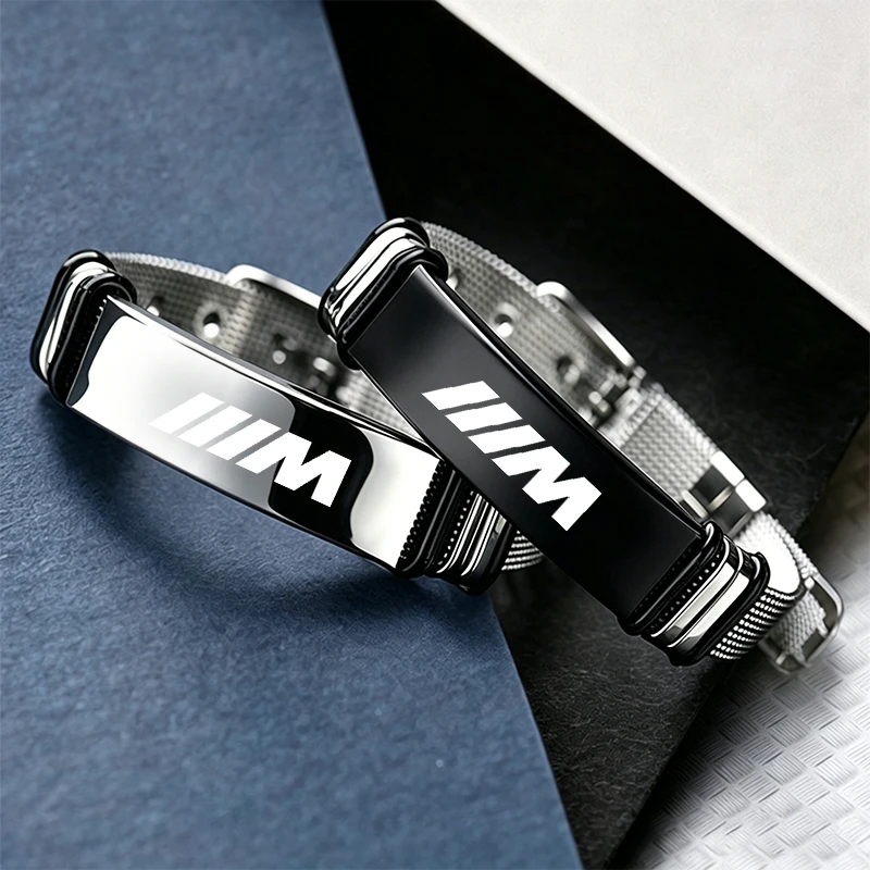 Stickers Decals For BMW M E34 E36 E60 E90 E46 E39 E70 F10 F30 X5 X6 M3 M5 M6 E71F01 Stainless Steel Bracelet Adjustable Bracelet
Stickers Decals For BMW M E34 E36 E60 E90 E46 E39 E70 F10 F30 X5 X6 M3 M5 M6 E71F01 Stainless Steel Bracelet Adjustable Bracelet