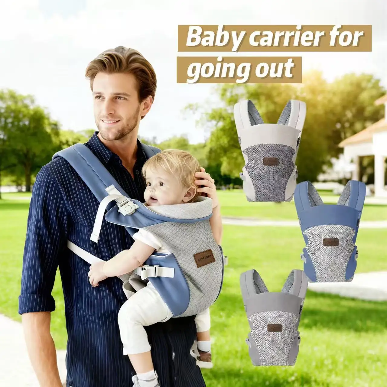 1-Piece Set, Multifunctional Mesh Baby Carrier, Breathable and Soft, Suitable for All Seasons, Can Be Used for Front or Back Carrying, Reduces the Burden on Parents When Traveling, the Best Gift for Easter, Thanksgiving, and Christmas
1-Piece Set, Multifunctional Mesh Baby Carrier, Breathable and Soft, Suitable for All Seasons, Can Be Used for Front or Back Carrying, Reduces the Burden on Parents When Traveling, the Best Gift for Easter, Thanksgiving, and Christmas