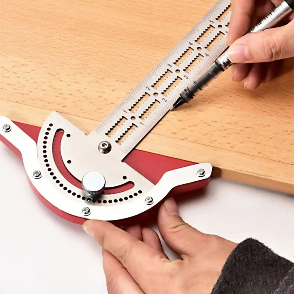 Portable Accurate Woodworkers Edge Rule 0-70 Degrees Marking Tool Angle Ruler Sturdy Durable Woodworking Protractor
Portable Accurate Woodworkers Edge Rule 0-70 Degrees Marking Tool Angle Ruler Sturdy Durable Woodworking Protractor