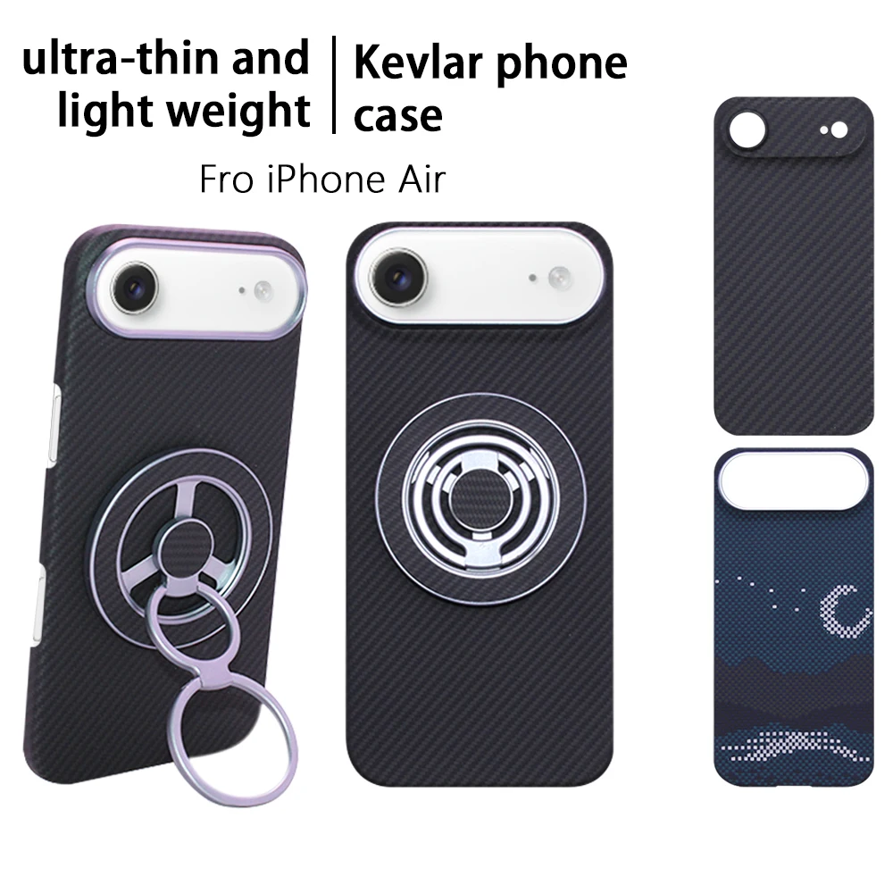 iPhone Air Kevlar Phone Case for iPhone18,Ultra Thin 1.2mm Aramid Fiber Cover,MagSafe Compatible,Shockproof Slim Protective Case
iPhone Air Kevlar Phone Case for iPhone18,Ultra Thin 1.2mm Aramid Fiber Cover,MagSafe Compatible,Shockproof Slim Protective Case