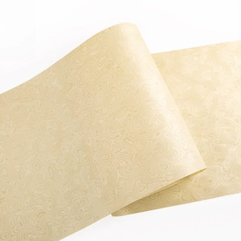Technology Maple tree roots and tumor solid wood veneer decoration hotel furniture handmade veneer L:2.5Meters W:58cm T:0.3mm
Technology Maple tree roots and tumor solid wood veneer decoration hotel furniture handmade veneer L:2.5Meters W:58cm T:0.3mm