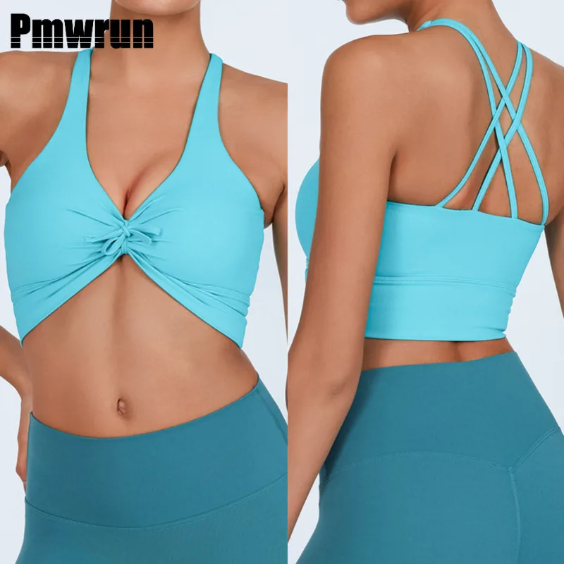Women Sexy Yoga Bras Beauty Back Gym Running Push Up Yoga Sports Bras Breathable Wrapped Sports Underwear Triangle Cup Female
Women Sexy Yoga Bras Beauty Back Gym Running Push Up Yoga Sports Bras Breathable Wrapped Sports Underwear Triangle Cup Female