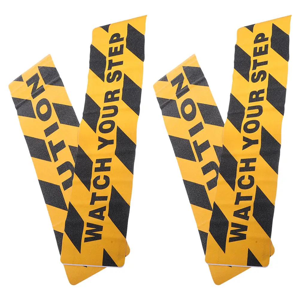 4Pcs Watch Your Step Anti-Slip Tape Non-Slip Floor Grip Strips Safety Warning Tape for Stairs Walkways Outdoor Steps Hazard
4Pcs Watch Your Step Anti-Slip Tape Non-Slip Floor Grip Strips Safety Warning Tape for Stairs Walkways Outdoor Steps Hazard