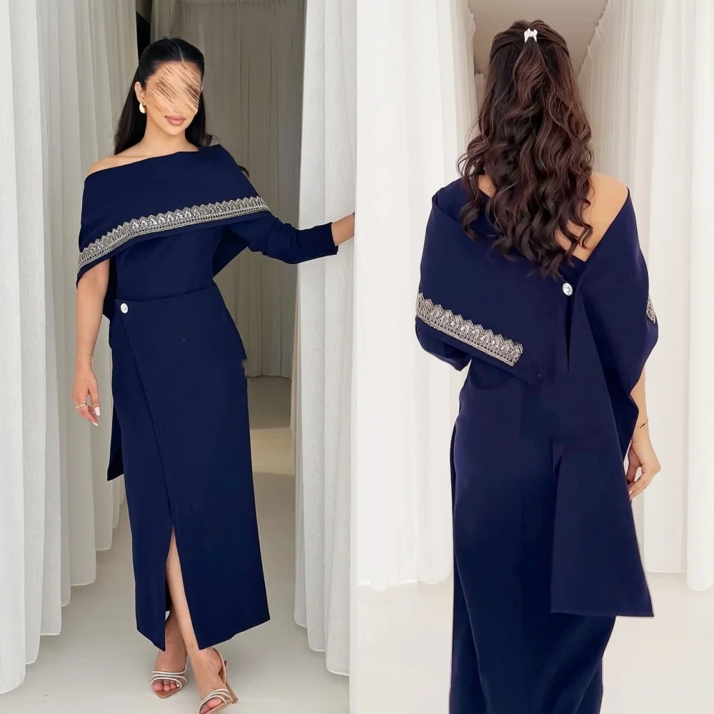 Customized High Quality Jersey Sequined Pattern Straight Off-the-shoulder Midi Dresses Evening Dresses Chinese Style Pastrol Ele
Customized High Quality Jersey Sequined Pattern Straight Off-the-shoulder Midi Dresses Evening Dresses Chinese Style Pastrol Ele